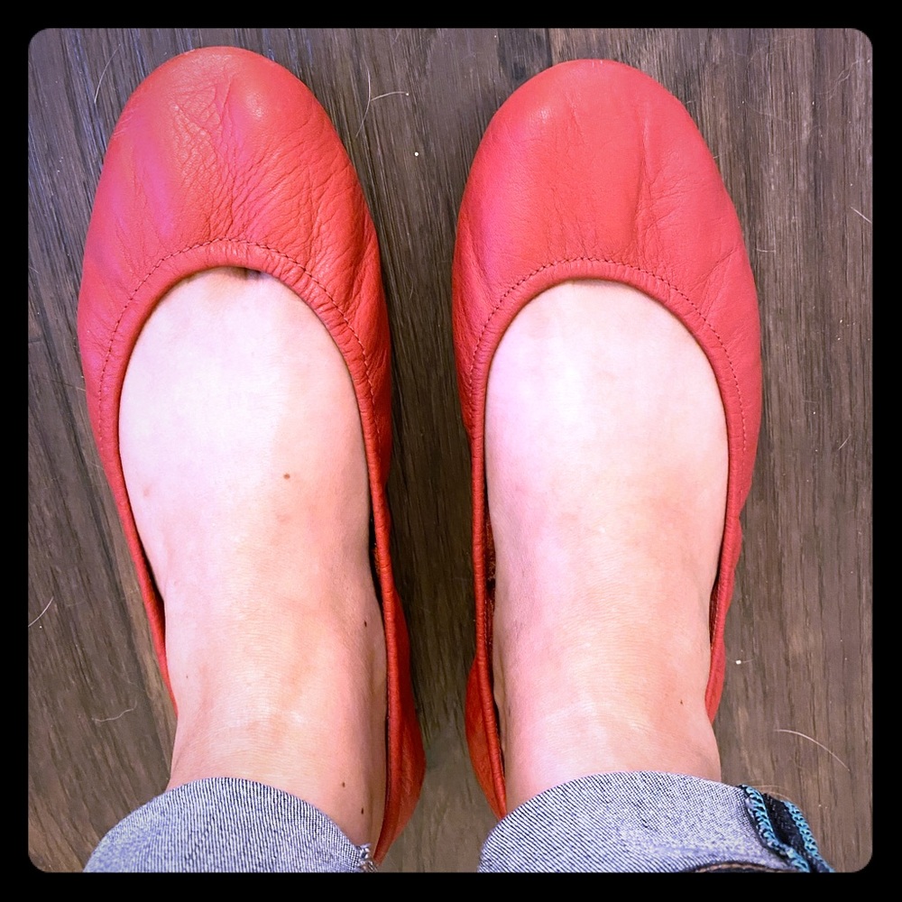 Red Tieks Size 9